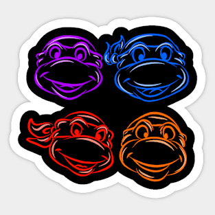 Heros in a Half Shell Sticker